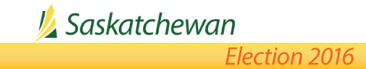 Saskatchewan 2016 provincial election Saskatchewan 2016 provincial election