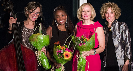 Murielle Bruneau, Dallas Hayes-Sparks, Laureen Harper and Janet Yale Murielle Bruneau, Dallas Hayes-Sparks, Laureen Harper and Janet Yale